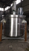 Cuve émulsifiante homogénéisante sous vide Machines de fabrication de mayonnaise avec système de circulation Mélangeur homogénéisateur de crème cosmétique pour le visage