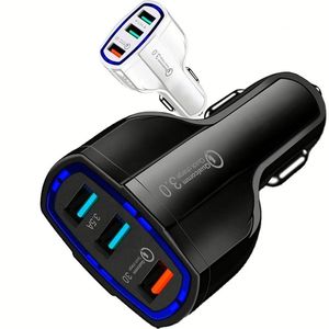 เครื่องชาร์จพอร์ต3พอร์ต QC3.0ไฟ LED 3.5A พอร์ต USB คู่พร้อมพอร์ต Type C สำหรับโทรศัพท์มือถือทุกรุ่น - Product Image 2