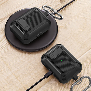 Funda de Lujo Híbrida de TPU y PC tipo Switch para Auriculares Apple <span class=keywords><strong>AirPods</strong></span> 1, 2, 3, Carcasa Protectora a Prueba de Golpes para <span class=keywords><strong>AirPods</strong></span> <span class=keywords><strong>Pro</strong></span> 2 y <span class=keywords><strong>AirPods</strong></span> 4 - Product Image 2