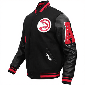 Veste universitaire formelle d'hiver pour homme, style anglais ancien, avec broderie, boutons en corne, patchwork écologique, motifs camouflage, noir/rouge - Product Image 4