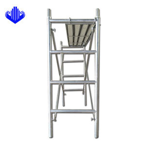 Andamio galvanizado de 1,5 m Plataforma de 1,26 M Acero resistente para proyectos de construcción - Product Image 3