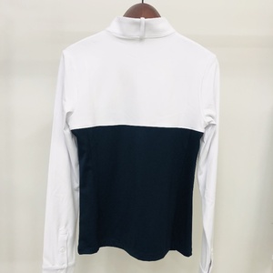 Camicie da Spettacolo Equestrian da <span class=keywords><strong>Donna</strong></span> a Maniche Lunghe Borgogna, Personalizzate con Logo, Top da Equitazione per Amazzoni - Product Image 6