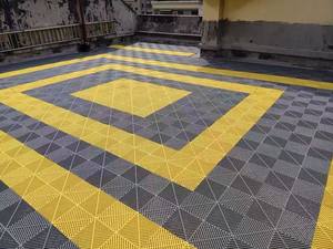 Dalles <span class=keywords><strong>de</strong></span> <span class=keywords><strong>sol</strong></span> PVC emboîtables 24x24 <span class=keywords><strong>Gerflor</strong></span> Taraflex pour sports <span class=keywords><strong>de</strong></span> badminton, revêtement <span class=keywords><strong>de</strong></span> <span class=keywords><strong>sol</strong></span> vinyle <span class=keywords><strong>de</strong></span> luxe à design graphique – Offre Spéciale - Product Image 4