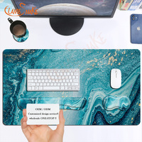 Tapis de souris personnalisé FLAME SNAKE, repose-poignet clavier tapis de souris en gel personnalisé avec repose-poignet, tapis de tasse