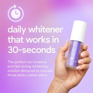 Pasta Dental Blanqueadora de Dientes Morada Personalizada OEM, Kit de Sonrisa, Botella de Color, Líquido <span class=keywords><strong>Corrector</strong></span> <span class=keywords><strong>V34</strong></span>, Hecho en China - Product Image 3