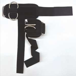 สายรัดข้อมือยกน้ำหนักแบบกำหนดเองพร้อมห่วงรูปตัว D สำหรับฝึกยกน้ำหนัก สายรัดออกกำลังกาย สายรัดครอสฟิต สายรัดข้อมือสำหรับออกกำลังกายในยิม สายรัดข้อมือสำหรับเพาเวอร์ลิฟติ้ง - Product Image 2