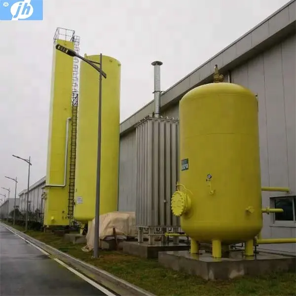 99.999% usine d'azote de l'équipement 3000Nm3/h de génération de gaz d'azote pour la station service naturelle