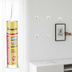 SEIMEDA 300ml Adhésif polymère SBS haute adhérence, séchage rapide, imperméable, sans clou, <span class=keywords><strong>colle</strong></span> liquide, adhésif de construction sans mastic - Product Image 1