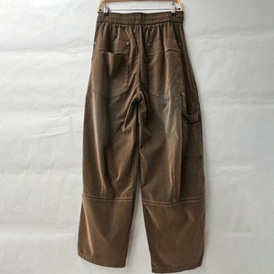 Pantalon cargo Techwear pour homme 2025 - Brun, poche en maille surdimensionnée, style rétro Y2K, streetwear décontracté - Product Image 2