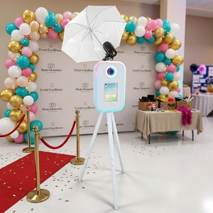Newest Tripod <strong>Ipad</strong> Dslr Photo Booth White Height Adjustable Easy Setup Photo Booth Fit for 10.2/10.5/10.9/11/12.9/13inch <strong>iPad</strong> - Product Image 1