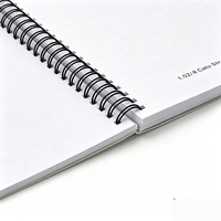 Carnet à spirales personnalisé A5, planificateur quotidien et hebdomadaire, journal, impression sur papier écologique