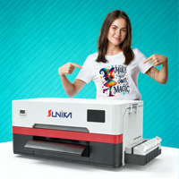 Nouvelle imprimante numérique à jet d'encre multicolore Kun Tong automatique A3 DTF XP600 à encre pigmentée pour film PET, machine d'impression de t-shirts avec garantie d'un an