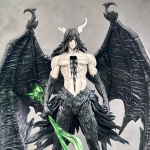 Figurine d'action Ichigo rieur en collaboration avec Death God Rampage Ox Head, jouet décoratif en PVC GK Xiao Wu Sifa à deux étapes Black Wing - Product Image 3