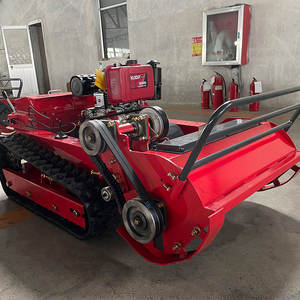 <span class=keywords><strong>Tondeuse</strong></span> à gazon sur chenilles autopropulsée entièrement automatique avec télécommande pour la remise en état du jardin de la ferme à la maison neuve et d'occasion - Product Image 2