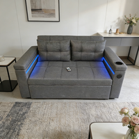 Fauteuil simple japonais personnalisé, éponge haute densité, canapé-lit simple, écologique, durable, pliable