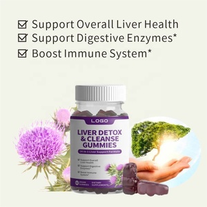 Oem Hangover suplemen konsumsi permen Anti alkohol mendukung Liver usus besar pembersih Detox Gummies - Product Image 4