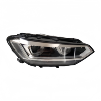 Phare avant LED DRL 12V 6000K pour Volkswagen Touran L 2016-2022, composant d'éclairage avant de voiture, remplacement de phare automobile