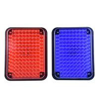 Feux de signalisation d'urgence LED rectangulaires rouge et bleu, clignotants, en PC, pour la sécurité des secours, des pompiers et la circulation – Vente directe usine