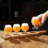 Verres à bière en gros personnalisés de 16 oz, style classique belge, verres à bière en forme de tulipe, verres à dégustation de bière IPA