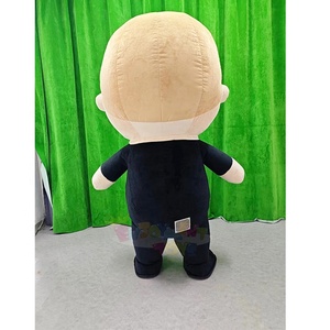 Costume de mascotte gonflable populaire Baby Boss pour adulte, costume de fête de dessin animé, logo personnalisé fait à la main - Product Image 3