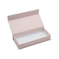 Cajas de Cartón con Forma de Libro y Tapa Magnética, Cajas de Regalo Ecológicas para Cosméticos, Forradas con Esponja y Papel Recubierto