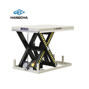 Mesas elevadoras de tijera doble hidráulicas Hangcha de 4 toneladas, PLATAFORMA ELÉCTRICA fija de elevación eléctrica de 1400mm con CE ISO - Product Image 5