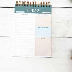 Wholesale Customized B5 Undated Daily PP Cover Gift Calendar Task Checklist Organizer Self Care Planner - Product Image 4