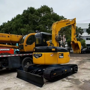รถขุดขนาดเล็ก KOMATSU Pc78US มือสอง สภาพดี ระบบไฮดรอลิกแบบตีนตะขาบ ของแท้ - Product Image 1