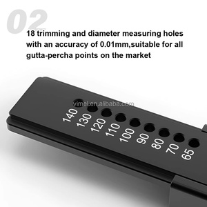 Règles pour instruments dentaires R1 <span class=keywords><strong>Plus</strong></span> originales pour gutta percha règle de mesure autoclavable échelle de mesure endodontique - Product Image 3