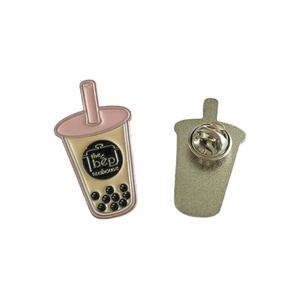 Mini mignon belle nourriture Dessert après-midi thé gâteau <span class=keywords><strong>beignet</strong></span> <span class=keywords><strong>beignet</strong></span> crème glacée gaufre boisson lait thé tasse épingles badges pour la décoration - Product Image 3