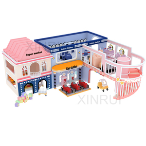 Một giải pháp chìa khóa trao tay tất cả trong một cho trẻ em trong các trường mẫu giáo, cung cấp một thành phố chơi giả vờ hoàn chỉnh với một khu vui chơi mềm mại. - Product Image 4