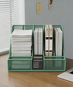 Étagère à Fichiers en Métal Multifonctionnelle de Haute Qualité à Prix Abordable Bibliothèque Maison École Bureau Appartement - Product Image 3