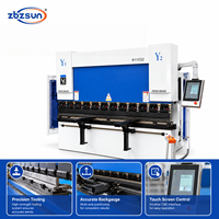 Presse plieuse CNC synchrone professionnelle de 125 tonnes et 2500 mm, servo-électro-hydraulique, pour la fabrication de tôles métalliques