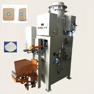 Machine de remplissage semi-automatique de sacs à valve pour carbonate de calcium lourd, sans poussière, CE, 10-50 kg, avec pesage de haute précision et longue durée de vie - Product Image 1