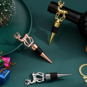 Tapón para Vino Tinto con Diseño de Cruz, Regalo para Navidad, Bodas y Fiestas - Product Image 2