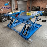 Elevador de Servicio Wolange con Garantía de 18 Meses, Certificado CE, Equipo de Reparación Automotriz, Opción de Voltaje Múltiple 220V 380V, Elevación Estable