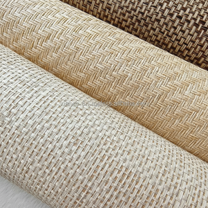 Papier peint en toile de jute durable - Revêtement mural en fibres naturelles fait à la main pour les hôtels et les maisons - Product Image 1