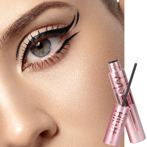 Maquillaje de ojos OEM, el mejor <span class=keywords><strong>delineador</strong></span> impermeable de larga duración, no manchado, negro grueso, de secado rápido, Etiqueta Privada, ojo líquido - Product Image 4