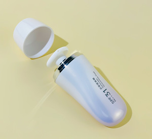 Botella cosmética Premium invertida de 30g para protector solar/crema de manos/suero-botella de plástico vacía de gama alta para loción, esencia - Product Image 2