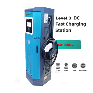 Nuevo Cargador Rápido para Vehículos Eléctricos Bomern DC CHAdEMO de 60-240kw, Cable de 5m, Estación de Carga de 250A - Product Image 4