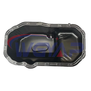 WGYAP OEM 03C <span class=keywords><strong>103</strong></span> 601 AA Boîte de fond d'huile en aluminium épaissie <span class=keywords><strong>Moteur</strong></span> neuf pour modèle de carter d'huile de Transmission de voitures Volkswagen - Product Image 1