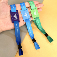 Pulsera de Tela RFID con NFC y Logotipo Personalizado, Impermeable, con Etiqueta para Membresía y Tarjeta de Visita, con Enlace Web, Pulseras Elásticas