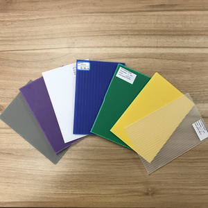 แผ่นพลาสติก PP สีขาวลูกฟูก PP แผ่นกลวง - Product Image 1