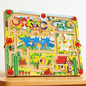 Juguetes Magnéticos <span class=keywords><strong>de</strong></span> Laberinto para el Aprendizaje Temprano, Juguetes Educativos Montessori para el Desarrollo Intelectual <span class=keywords><strong>de</strong></span> <span class=keywords><strong>los</strong></span> Niños - Product Image 1