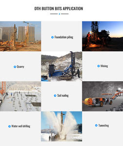 Kaiqiqiu 110 פטיש 130 מ "מ קוטר מים היטב מקדחה חתיכות סין - Product Image 6