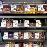 Distributeur de bonbons empilable pour magasin, idéal pour le stockage en vrac des aliments