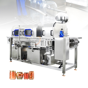 Laveuse automatique de bouteilles en plastique, <span class=keywords><strong>machine</strong></span> à <span class=keywords><strong>laver</strong></span> les pots métalliques, équipement de nettoyage industriel pour les boîtes de conserve et les bocaux à large ouverture - Product Image 1