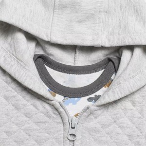 Ensemble 3 pièces pour bébé : body à manches longues, <span class=keywords><strong>gilet</strong></span> à capuche et pantalon long 3 en 1 - Product Image 3