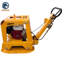 Compacteur vibrant à essence autoporté haute efficacité 133 kg 30 KN pour la compactation de l'asphalte routier et du sol