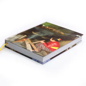 Cost-Effective Book Printing Services Custom Made Photography Books Printing Full Color Magazine Printer Tour Guide Book